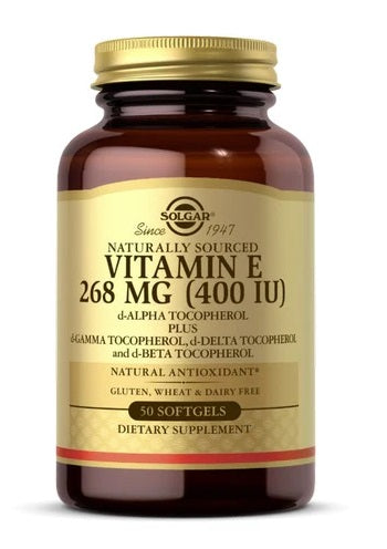 Vitamin E Mixed 268mg 400 IU 50 Softgels