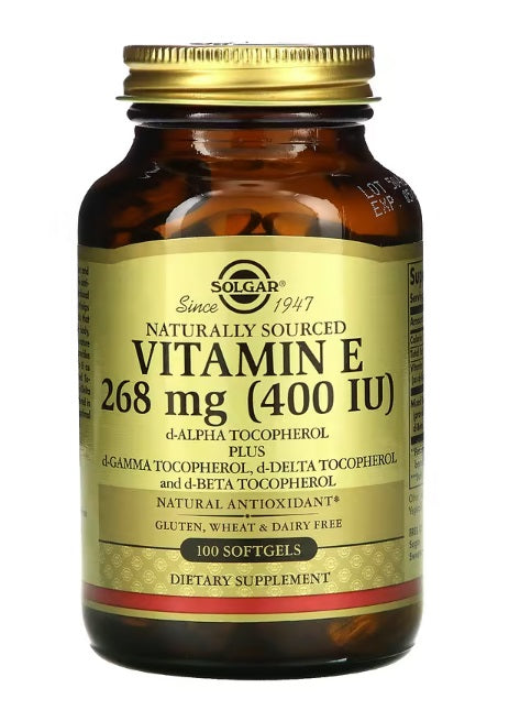 Naturally Sourced Vitamin E 268 mg 400 IU 100 Softgels