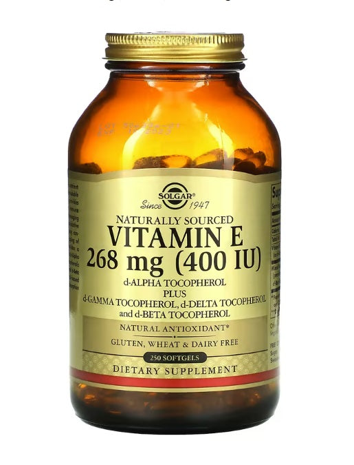 Naturally Sourced Vitamin E 268 mg 400 IU 250 Softgels