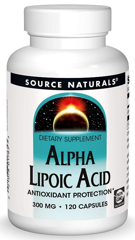 Alpha Lipoic Acid -- 300 mg - 120 Capsules by Source Naturals