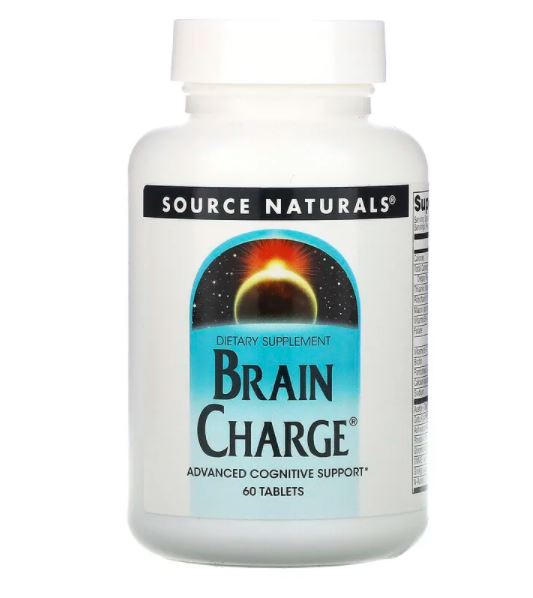 Brain Charge - 60 Tablets by Source Naturals