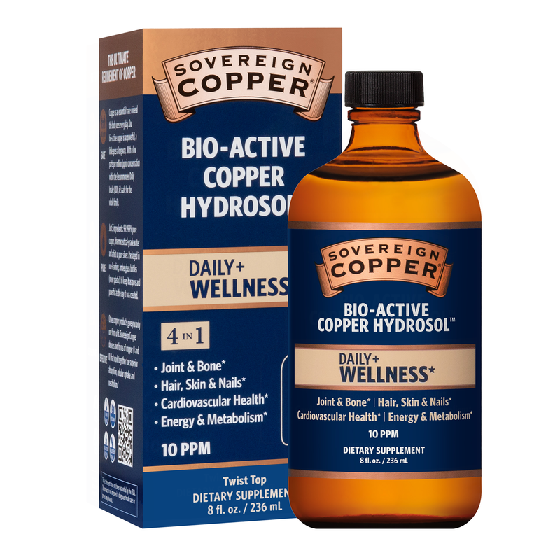Bio-Active Copper Hydrosol 10 ppm 8 fl oz (236 ml)