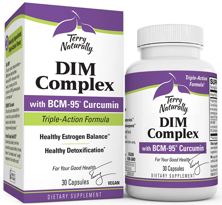 Terry Naturally DIM Complex with BCM-95 Curcumin 30 Capsules, by EuroPharma *NEW LOOK