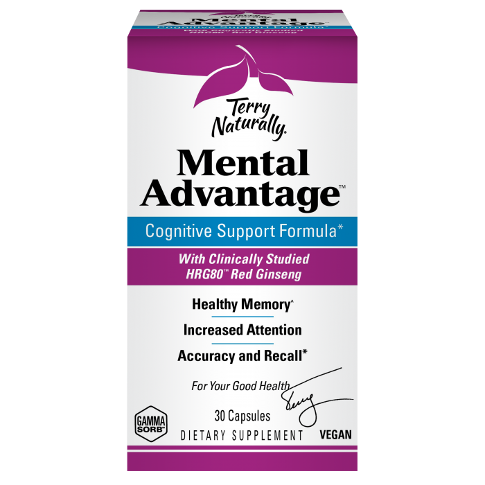 Terry Naturally Mental Advantage 30 Capsules