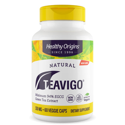 Teavigo Caffeine Free 150 mg 60 Veggie Capsules by Healthy Origins best price