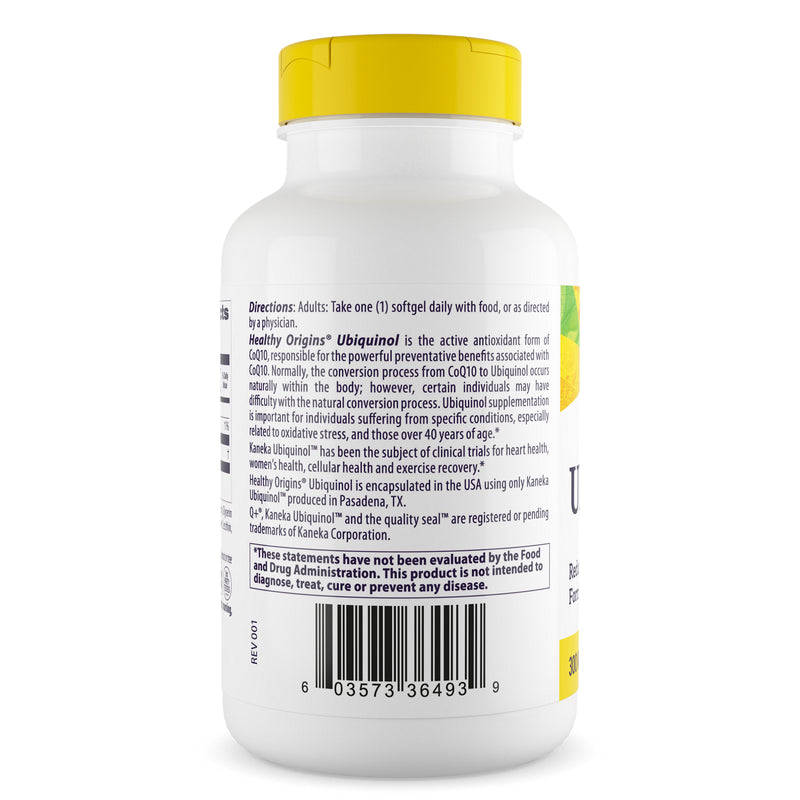 Ubiquinol 300 mg 60 Softgels by Healthy Origins best price