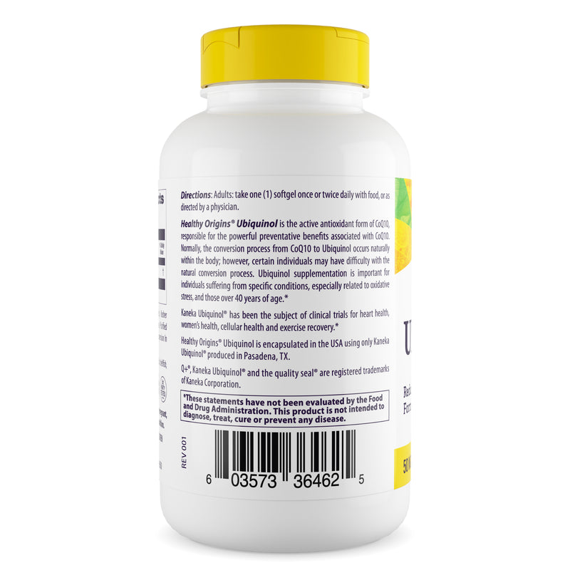 Ubiquinol 50 mg 150 Softgels by Healthy Origins best price