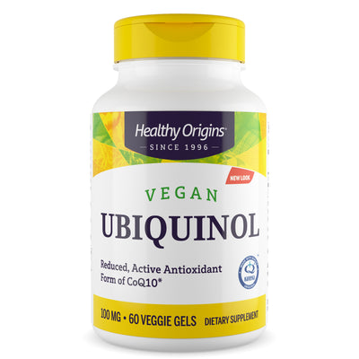 Vegan Ubiquinol 100 mg 60 Veggie Gels by Healthy Origins best price