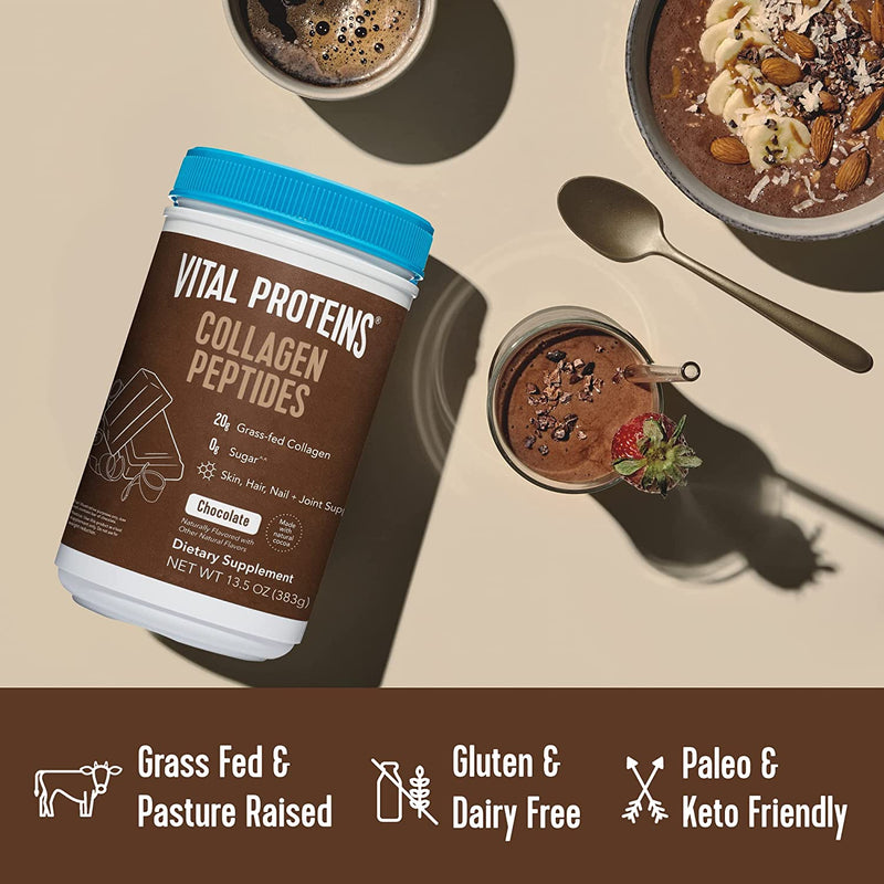 Vital Proteins, Collagen Peptides, Chocolate, 13.5 oz (383 g)