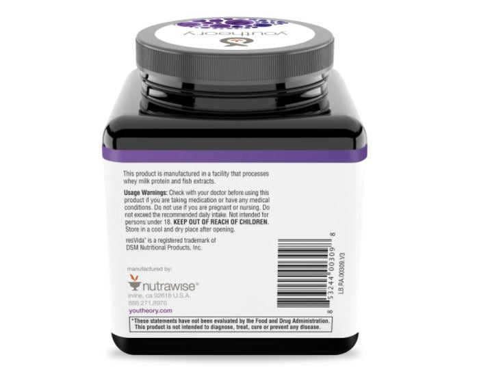 Resveratrol Advanced  - 160 Tablets by youtheory