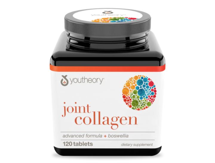 Joint Collagen + Boswellia Advanced Formula- 120 Tablets by youtheory