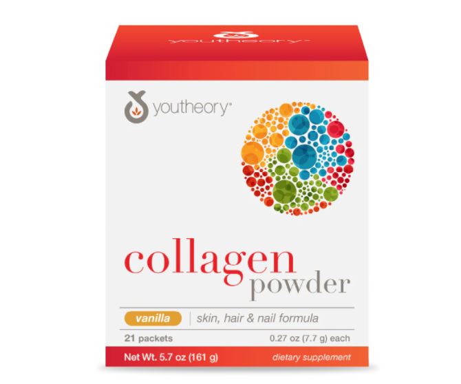 Collagen Powder Packets (Vanilla) - 21 Packets by youtheory