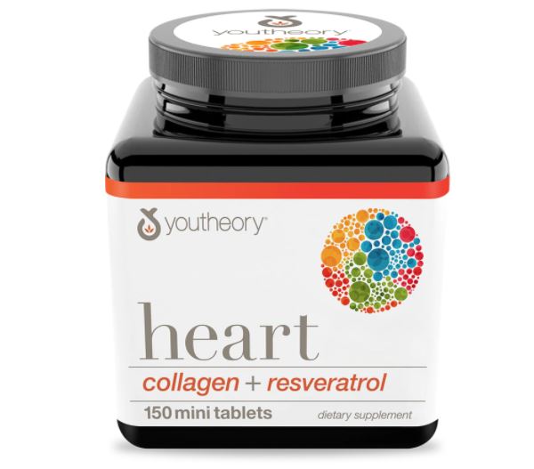 Heart Collagen + Resveratrol - 150 Mini Tablets by youtheory