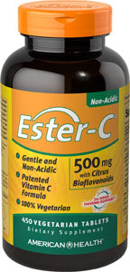 Ester-C with Citrus Bioflavonoids 500 mg 450 Vegetarian Tablets