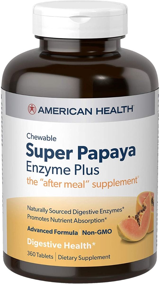 Papaya Enzyme Plus 360 Chewable Tabs