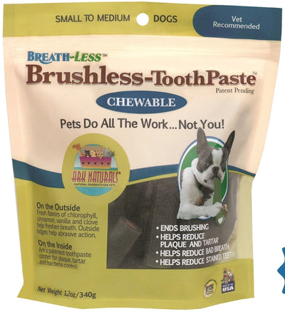 Breath-Less Brushless Toothpaste Small to Medium Dogs 12 oz (340 g)
