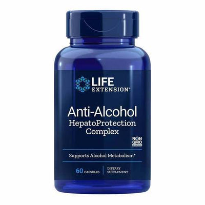 Anti-Alcohol HepatoProtection Complex 60 Vegetarian Capsules