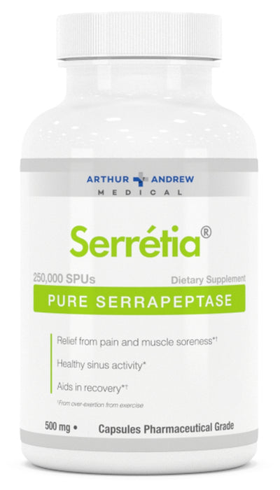 Serretia Pure Serrapeptase 500 mg 30 Capsules