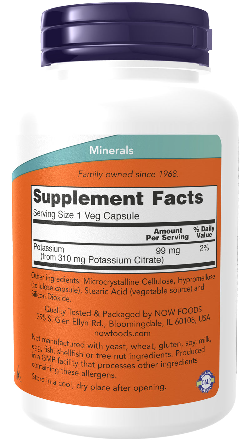 Potassium Citrate 99 mg 180 Capsules