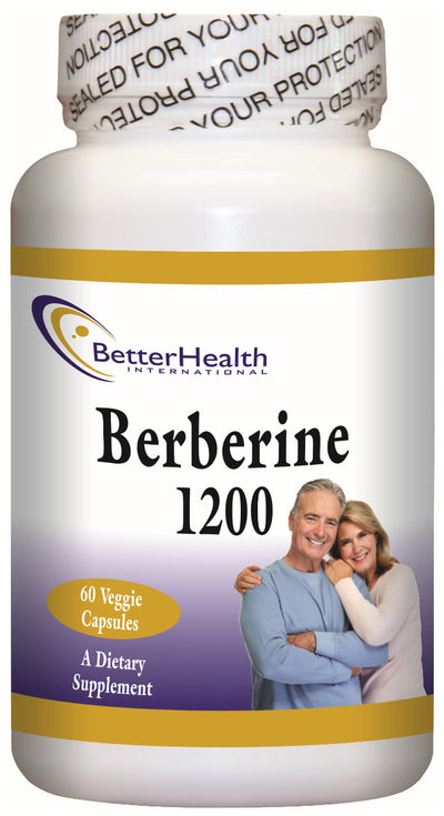 Berberine HCl 1200 60 Veggie Capsules
