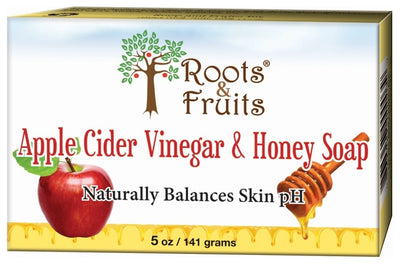 Roots & Fruits Apple Cider Vinegar & Honey Soap 5 oz