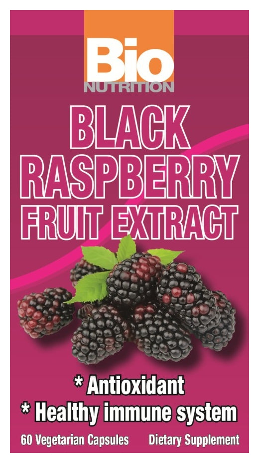 Black Raspberry Fruit Extract 500 mg 60 Vegetarian Capsules