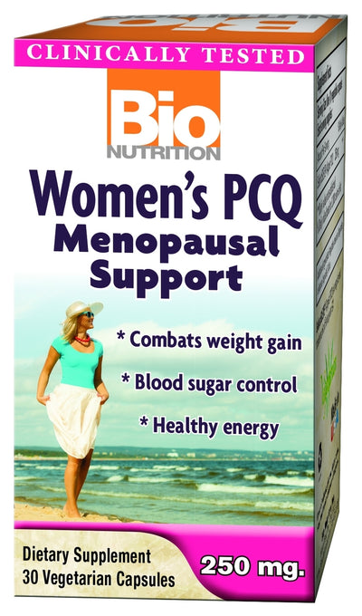 Women's PCQ Menopausal Support 250 mg 30 Vegetarian Capsules