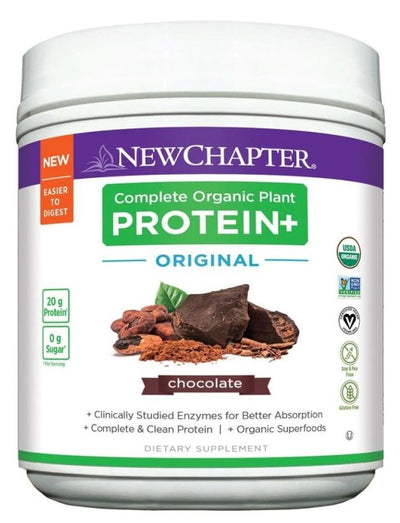Complete Organic Plant Protein+ Original Chocolate 15.3 oz (435 g)