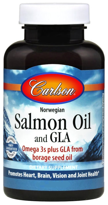 Salmon Oil and GLA 120 Soft Gels