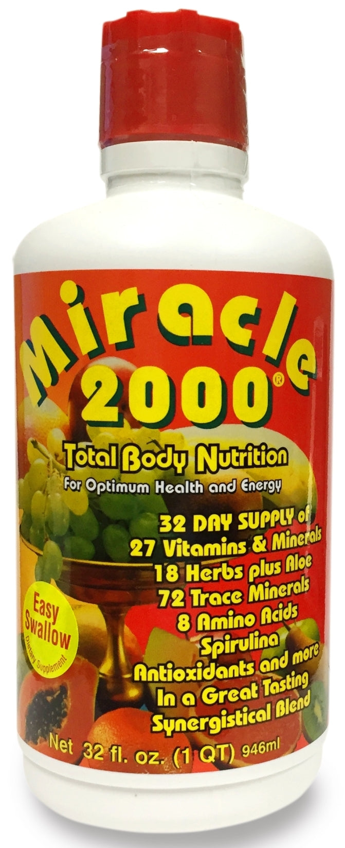 Miracle 2000 Energy Total Body Nutrition 32 fl oz