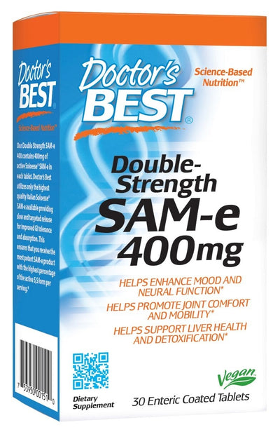 SAMe 400 Double Strength 30 Enteric Coated Tablets