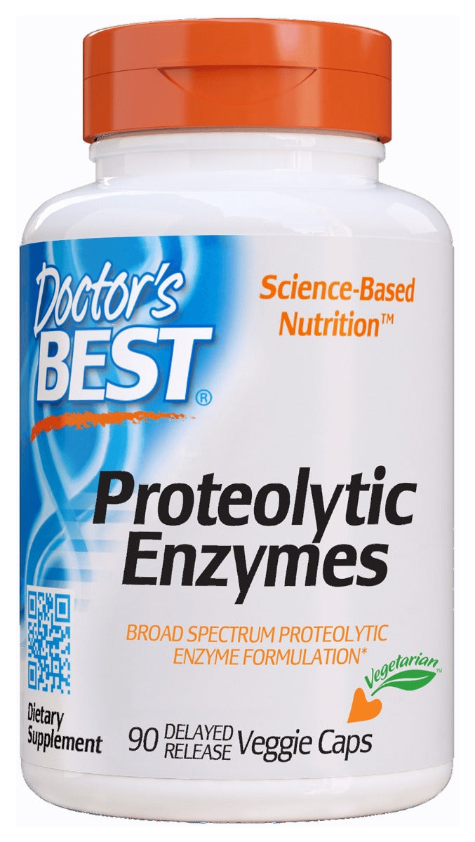Proteolytic Enzymes 90 Delayed Release Veggie Caps