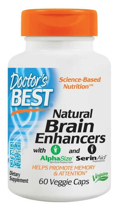 Natural Brain Enhancers 60 Veggie Caps