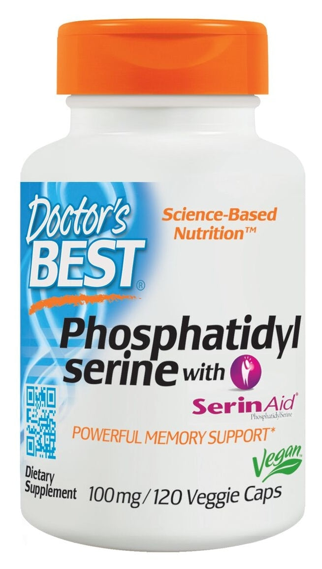 Phosphatidyl Serine 100 mg 120 Veggie Caps