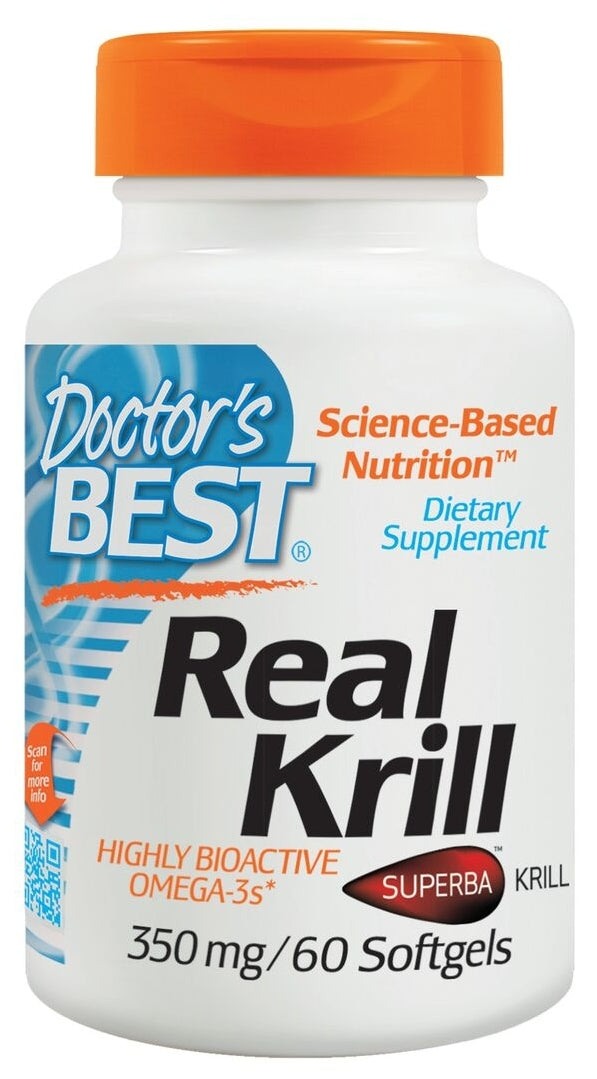 Real Krill 350 mg 60 Softgels