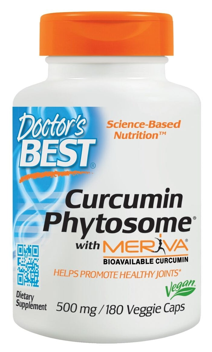 Curcumin Phytosome with Meriva 500 mg 180 Veggie Caps