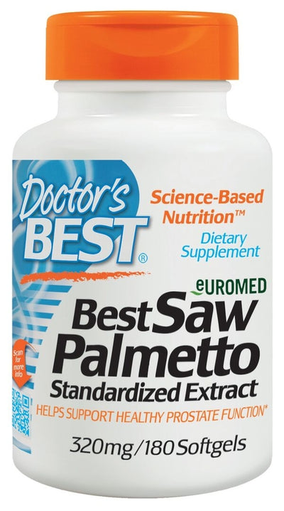 Best Saw Palmetto Standardized Extract 320 mg 180 Softgels