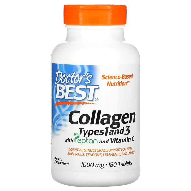 Collagen Types 1 & 3 1000 mg 180 Tablets