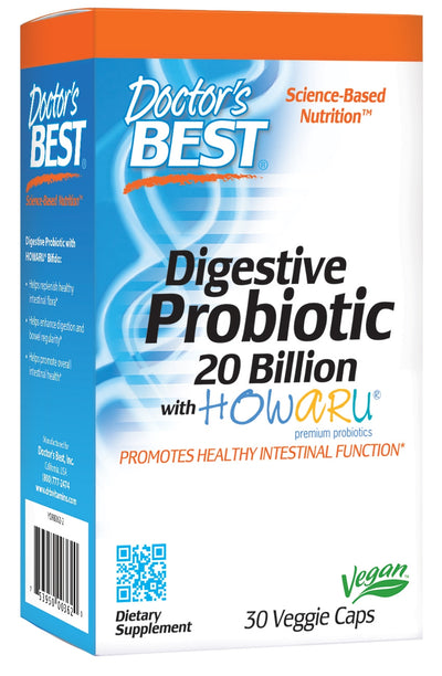 Digestive Probiotic 20 Billion 30 Veggie Caps
