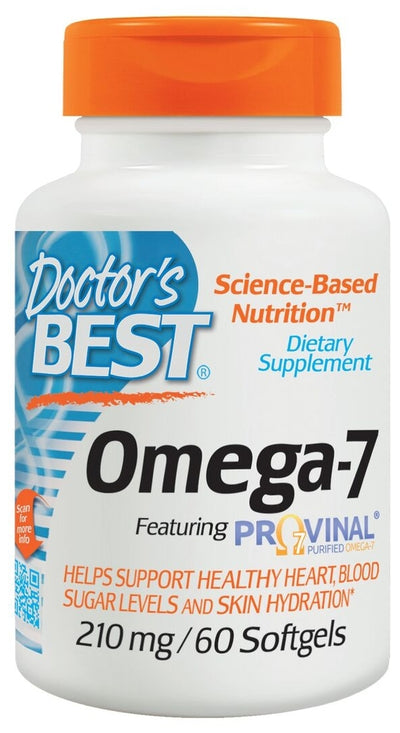 Omega-7 Featuring Provinal 210 mg 60 Softgels