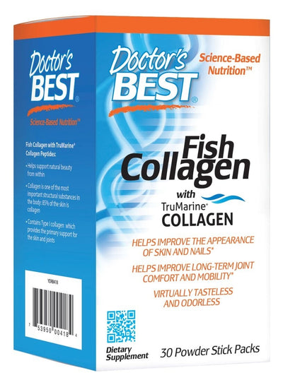 Fish Collagen with TruMarine Collagen 30 Powder Stick Packs