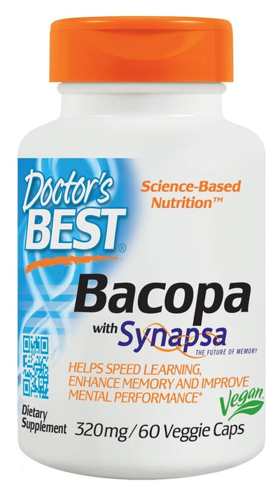 Bacopa with Synapsa 320 mg 60 Veggie Caps