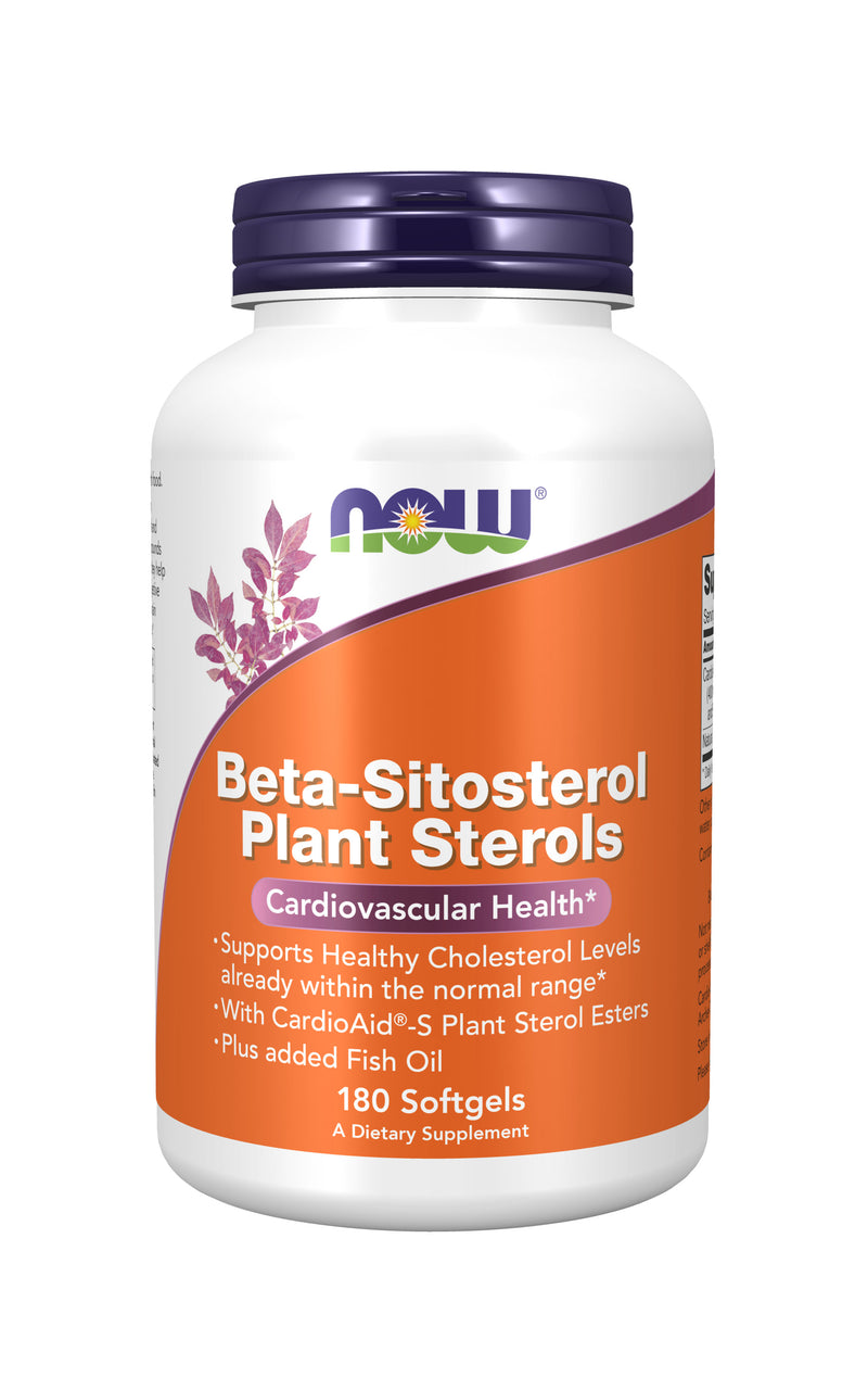 Beta-Sitosterol Plant Sterols 180 Softgels