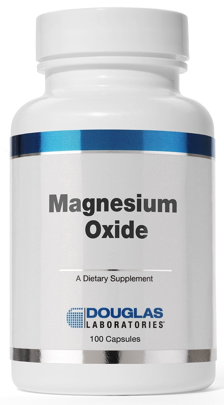 Douglas Labs Magnesium Oxide 500 mg 100 Capsules – Better Health ...