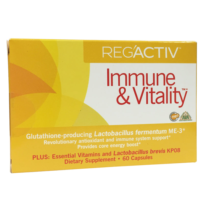 Reg`Activ Immune & Vitality 60 Capsules