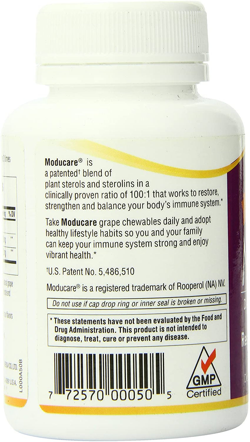 Moducare 60 Grape Chewables by Kyolic best price
