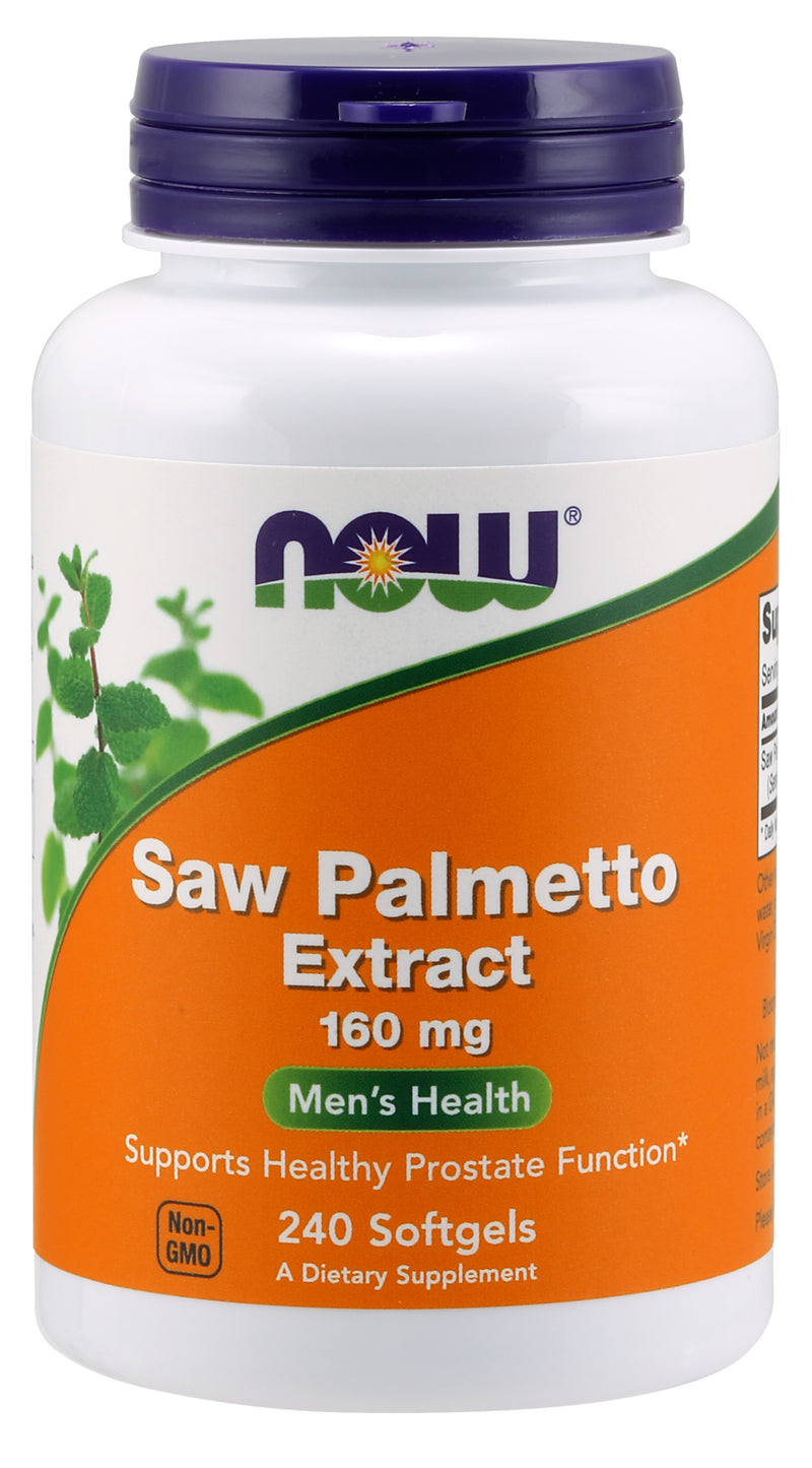 Saw Palmetto Extract 160 mg 240 Softgels