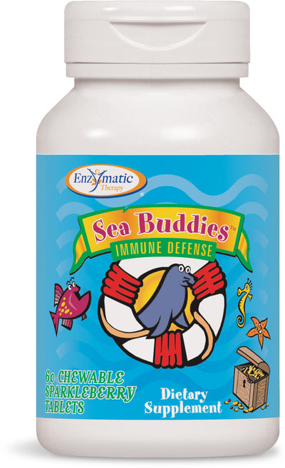 Sea Buddies Immune Defense Sparkleberry 60 Chewable Tablets
