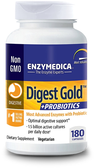 Digest Gold + Probiotics 180 Capsules