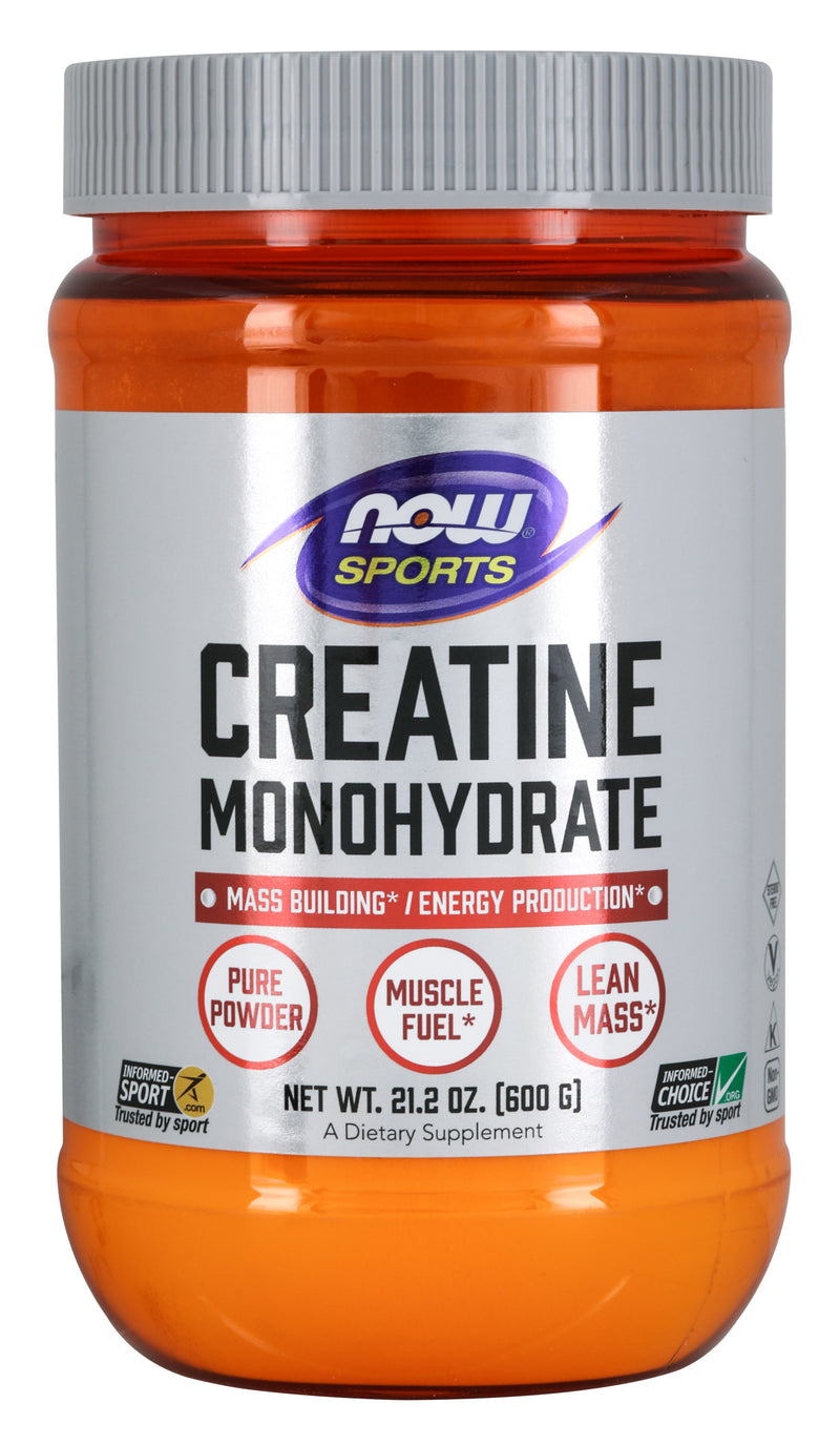 Creatine Monohydrate Pure Powder 21.2 oz (600 g) | By Now sports - Best Price